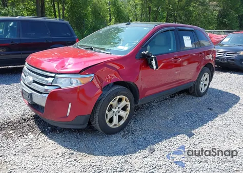 2014 Ford Edge Sel из США, поврежденный, VIN 2FMDK4JC7EBA44090